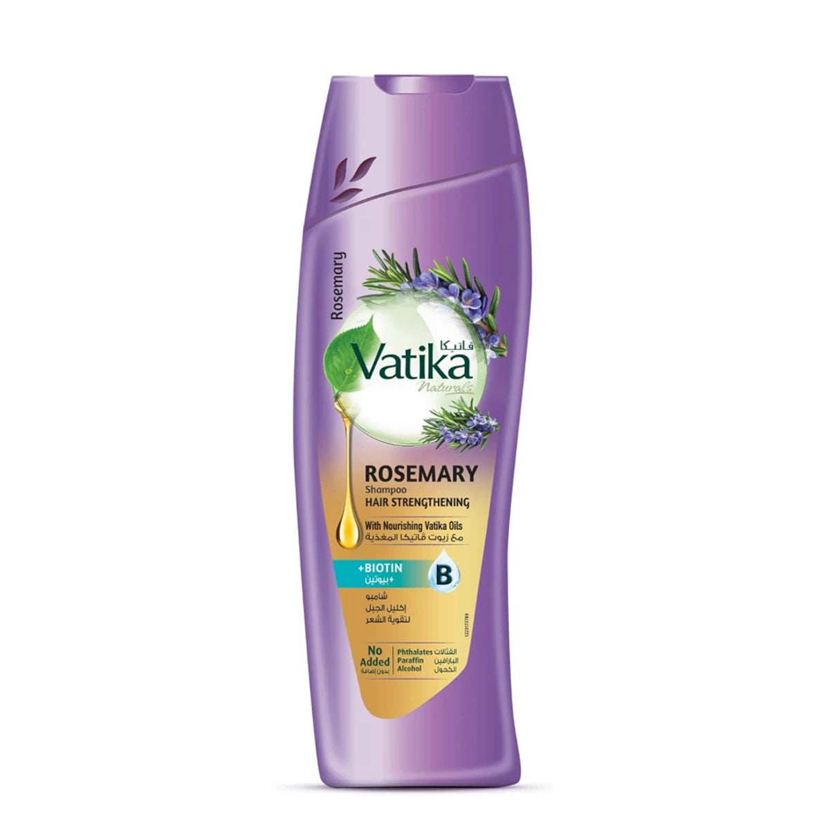 Vatika Natural Hair Strengthening Rosemary Shampoo 400ml
